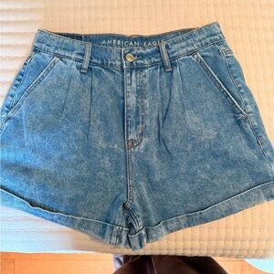 American Eagle Outfitters Light Blue Jean Shorts